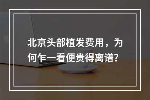 北京头部植发费用，为何乍一看便贵得离谱？