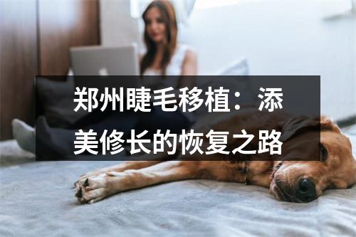 郑州睫毛移植：添美修长的恢复之路