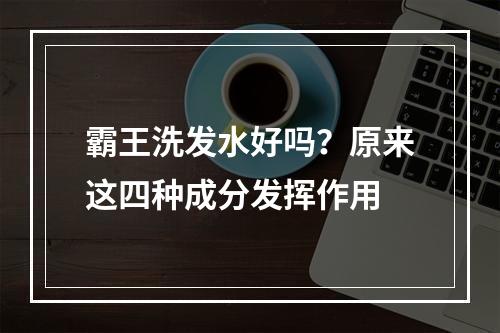 霸王洗发水好吗？原来这四种成分发挥作用