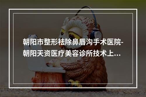 朝阳市整形祛除鼻唇沟手术医院-朝阳天资医疗美容诊所技术上深有造诣