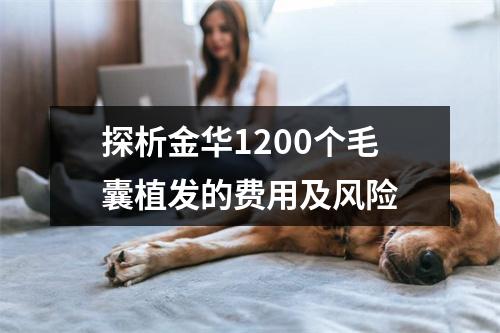 探析金华1200个毛囊植发的费用及风险