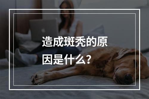 造成斑秃的原因是什么？