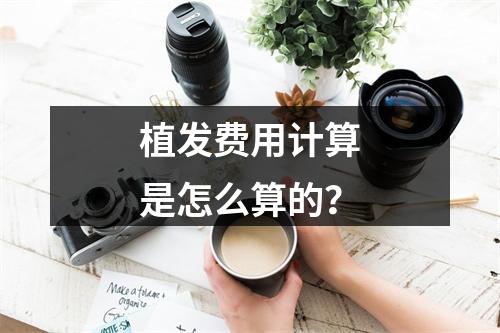 植发费用计算是怎么算的？