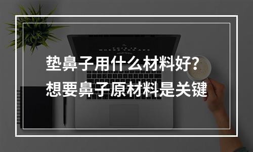 垫鼻子用什么材料好？想要鼻子原材料是关键