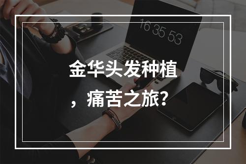 金华头发种植，痛苦之旅？