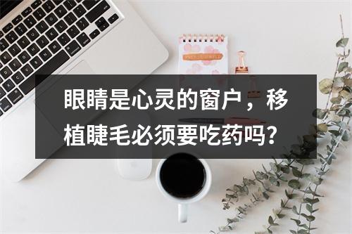 眼睛是心灵的窗户，移植睫毛必须要吃药吗？