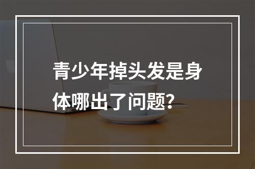 青少年掉头发是身体哪出了问题？