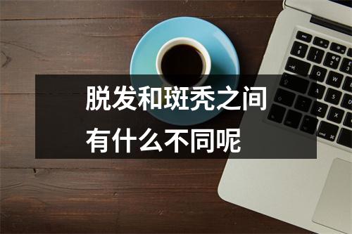 脱发和斑秃之间有什么不同呢