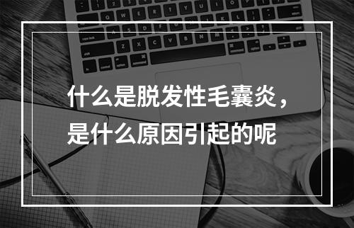 什么是脱发性毛囊炎，是什么原因引起的呢