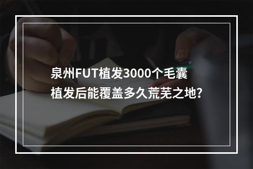 泉州FUT植发3000个毛囊植发后能覆盖多久荒芜之地？