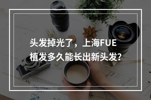 头发掉光了，上海FUE植发多久能长出新头发？