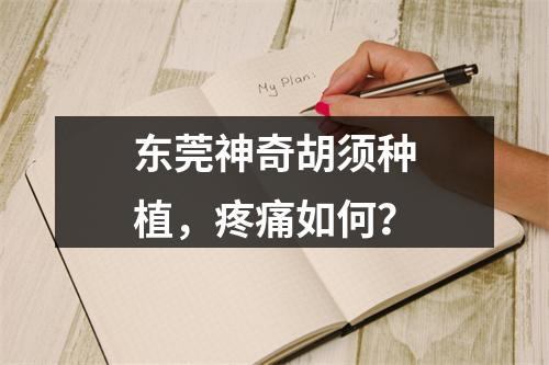 东莞神奇胡须种植，疼痛如何？