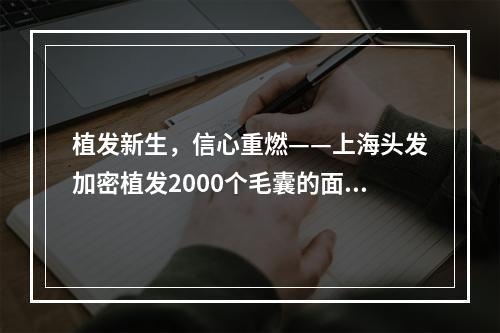 植发新生，信心重燃——上海头发加密植发2000个毛囊的面积有多大