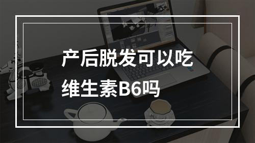 产后脱发可以吃维生素B6吗