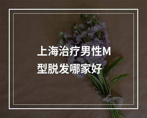 上海治疗男性M型脱发哪家好