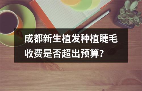 成都新生植发种植睫毛收费是否超出预算？