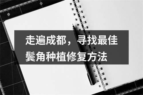 走遍成都，寻找最佳鬓角种植修复方法