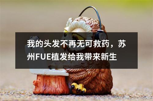 我的头发不再无可救药，苏州FUE植发给我带来新生