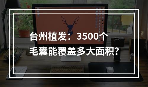 台州植发：3500个毛囊能覆盖多大面积？