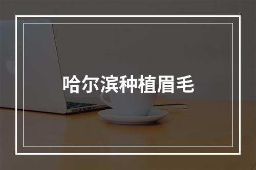 哈尔滨种植眉毛