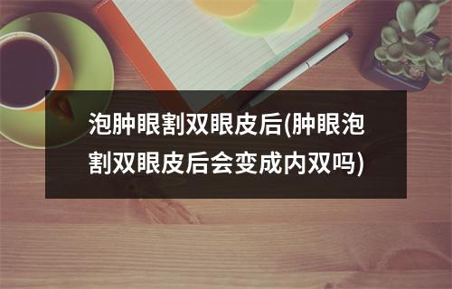 泡肿眼割双眼皮后(肿眼泡割双眼皮后会变成内双吗)