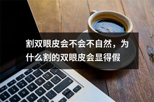 割双眼皮会不会不自然，为什么割的双眼皮会显得假