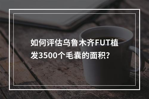 如何评估乌鲁木齐FUT植发3500个毛囊的面积？