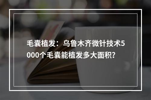 毛囊植发：乌鲁木齐微针技术5000个毛囊能植发多大面积？