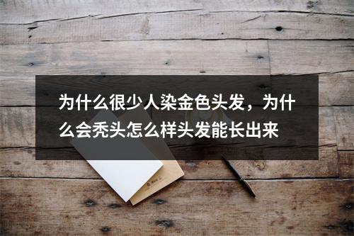 为什么很少人染金色头发，为什么会秃头怎么样头发能长出来