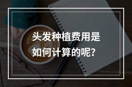 头发种植费用是如何计算的呢？