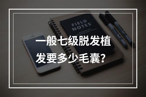 一般七级脱发植发要多少毛囊？