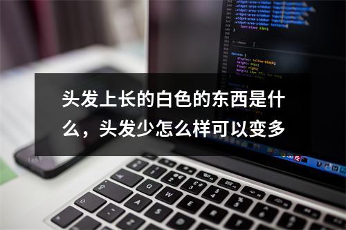 头发上长的白色的东西是什么，头发少怎么样可以变多