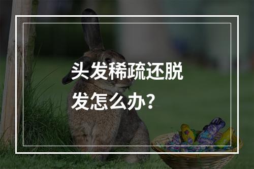 头发稀疏还脱发怎么办？