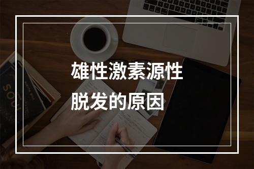 雄性激素源性脱发的原因