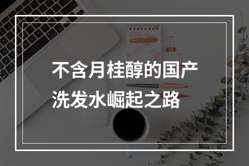 不含月桂醇的国产洗发水崛起之路