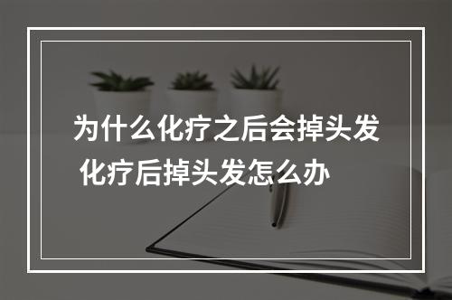 为什么化疗之后会掉头发 化疗后掉头发怎么办