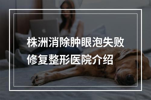 株洲消除肿眼泡失败修复整形医院介绍