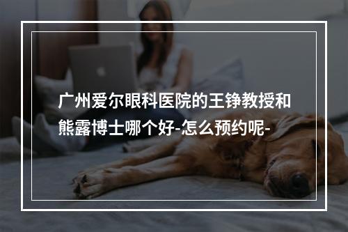 广州爱尔眼科医院的王铮教授和熊露博士哪个好-怎么预约呢-