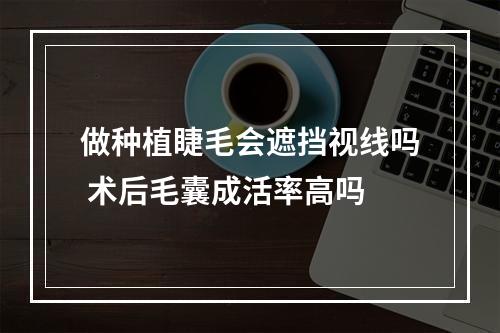 做种植睫毛会遮挡视线吗 术后毛囊成活率高吗