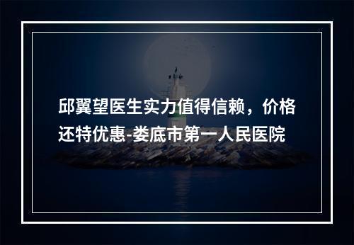 邱翼望医生实力值得信赖，价格还特优惠-娄底市第一人民医院