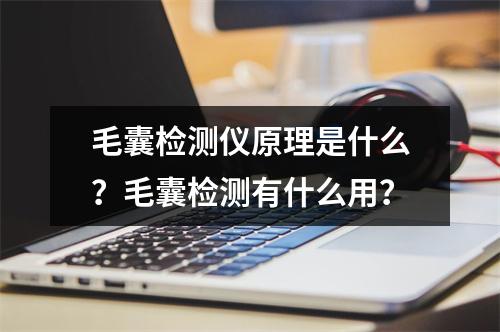 毛囊检测仪原理是什么？毛囊检测有什么用？