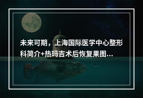 未来可期，上海国际医学中心整形科简介+热玛吉术后恢复果图实拍曝光！