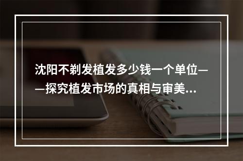 沈阳不剃发植发多少钱一个单位——探究植发市场的真相与审美标准