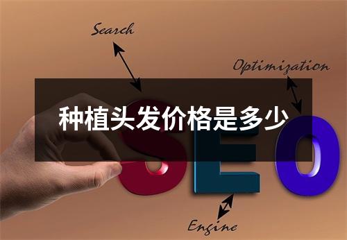 种植头发价格是多少