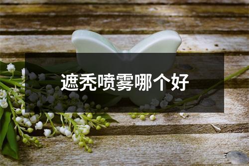 遮秃喷雾哪个好