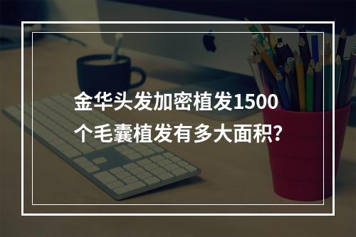 金华头发加密植发1500个毛囊植发有多大面积？