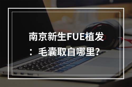 南京新生FUE植发：毛囊取自哪里？