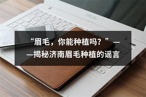 “眉毛，你能种植吗？”——揭秘济南眉毛种植的谣言