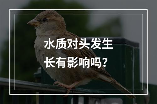 水质对头发生长有影响吗？