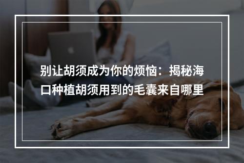 别让胡须成为你的烦恼：揭秘海口种植胡须用到的毛囊来自哪里